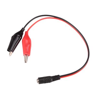 Распродажа DC 5.5Mm X 2.1Mm DC женский/мужской разъем для 2 зажимов типа «крокодил» кабель питания A