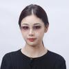 Square Metal Frame Women Men Glasses Trending HD Presbyopia Ladies 3D Printed Pattern Fashion Far Sight Eyeglasses