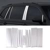 For Volkswagen VW Tiguan MK2 2017-2019 Accessories Chrome Window Pillar Strip Cover Trim Stainless Steel Center Pillars Sticker
