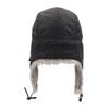 NEW ERA Outdoor Trapper Hat OD TRAP2 DE Water Repellent Faux Fur Pilot Cap Black XL Deep Fit Unisex