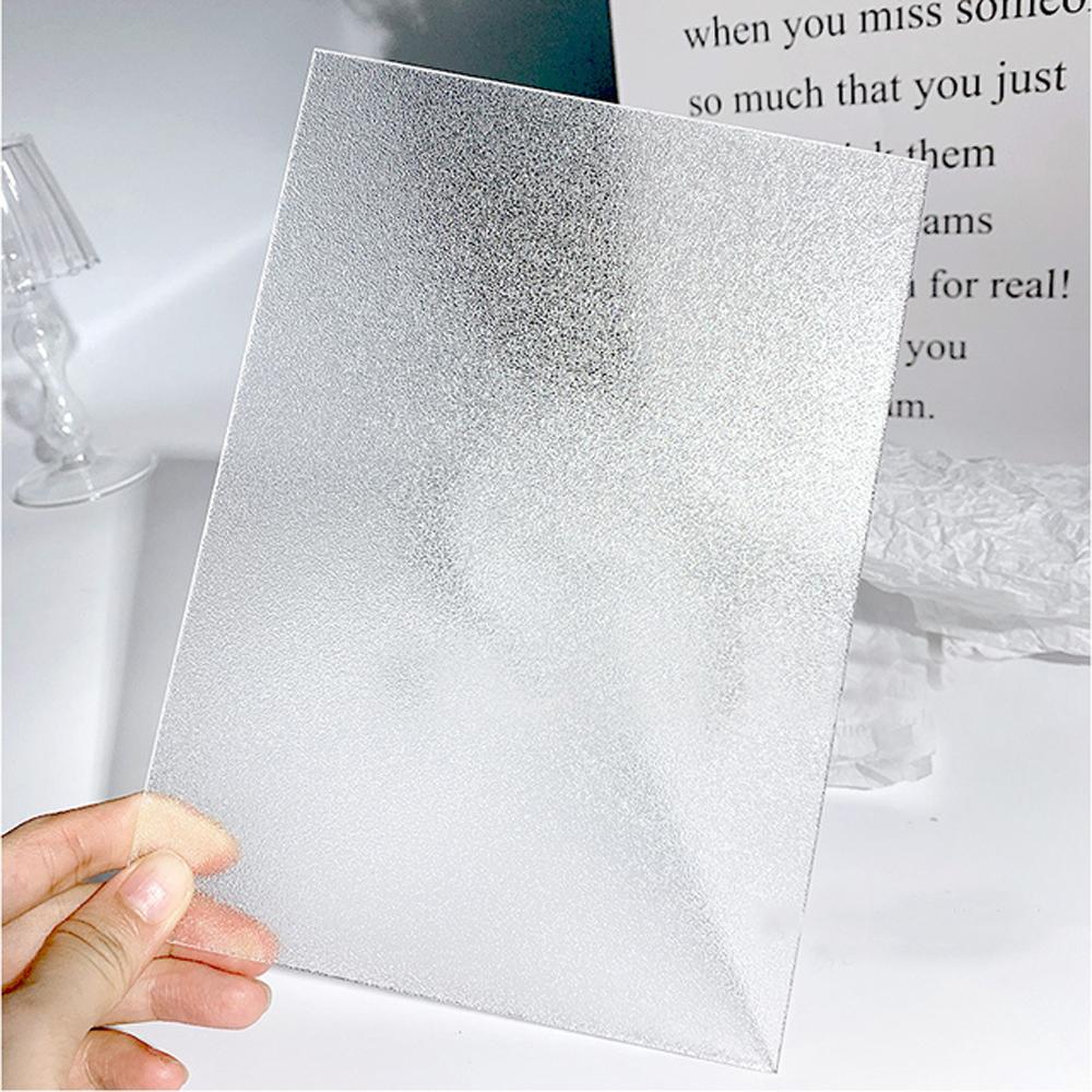Rectangle Aurora Nail Showing Stand Transparent Display Board Background card Nail Practice Tools