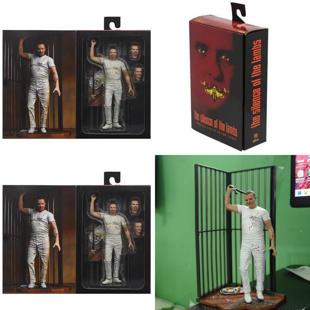 ПВХ фигурка Ганнибала Лектера на шарнирах для коллекционногоdisplay