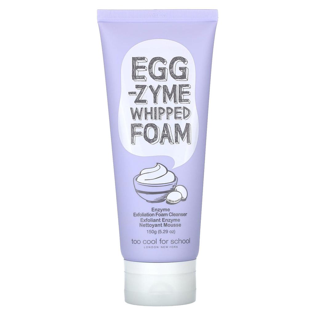 Too cool for school Очищающая пенка Eggzyme Whipped Foam, 150 г (5,29 унций)