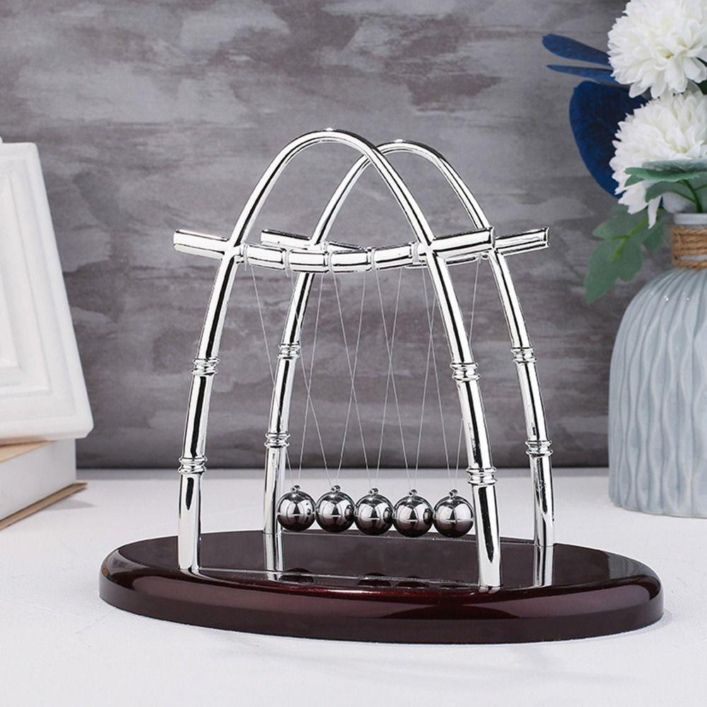 Игрушечный стол Колыбель Баланс Стальные шарики Школьные учебные принадлежности Баланс Шар Модель Физика Наука
