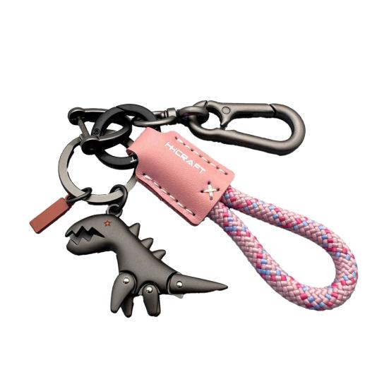 Yousheng Dinosaur Charm Keychain Zinc Alloy Animal Keyring Keys Backpacks Handbags Keychain Stylish Accessories
