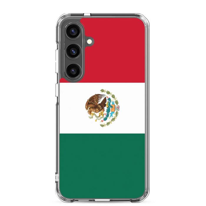 Coque Téléphone – Drapeau du Mexique – Compatible Samsung Galaxy S20 Ultra – Étui Souple – Résistant et Antichoc – Pixelforma