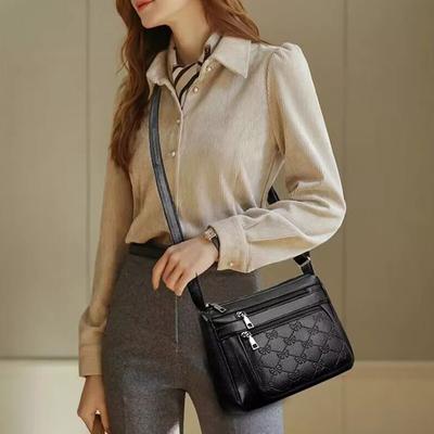 1 шт. Модная женская сумка-мессенджер с несколькими карманами, сумка через плечо