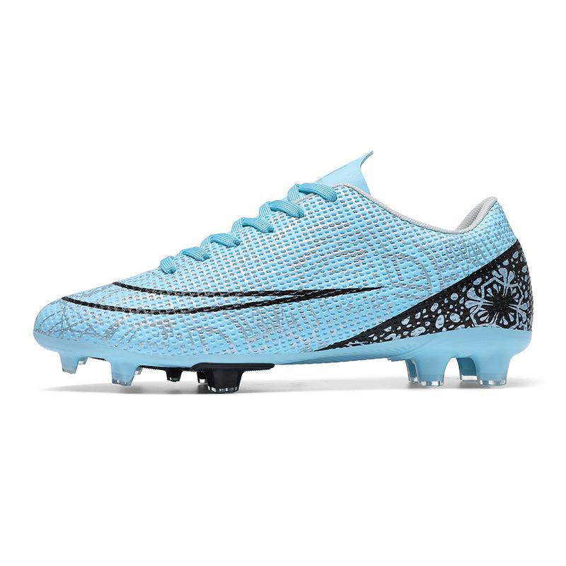 Low top football shoes boys and girls long nail sneakers soccer