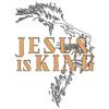 Оверсайз Футболка Черная Jesus Is King Графический Принт Религиозное Заявление Повседневная Одежда для Женщин и Мужчин Уличная Мода Унисекс Топ