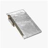Vivienne Westwood Metallic Crinkle Slim Long Zipper Card Wallet 54020004w L00a7 Q401
