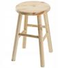 Wooden Kitchen Stool Chair 46cm Solid Pine