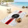 Orlando Pirates Printed Quick Dry Beach Towel Super Absorbent Soft Lightweight Bath Towel for Pool Summer Travel