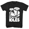 Я УМНЫЙ МУЖЧИНА Футболка IDLES HANDS УКОРОЧЕННАЯ ЖЕНСКАЯ Футболка С Коротким Рукавом Хлопок Мужские Футболки Летняя С Круглым Вырезом Панк Уличная Одежда Женские Футболки
