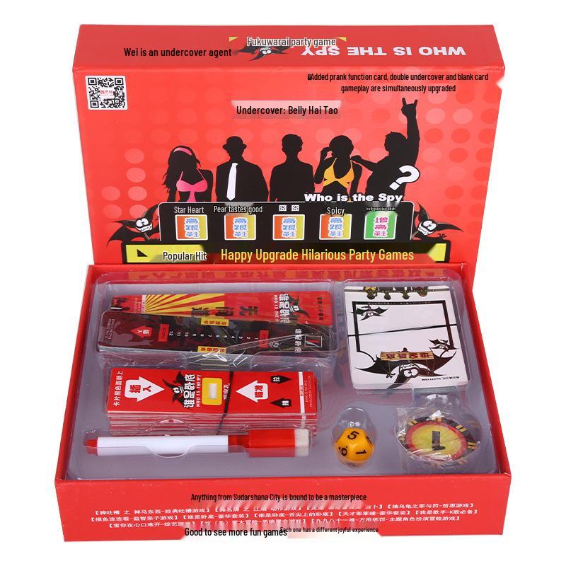 Хороший вид Город Под прикрытием Делюкс: Набор карточных игр для вечеринки