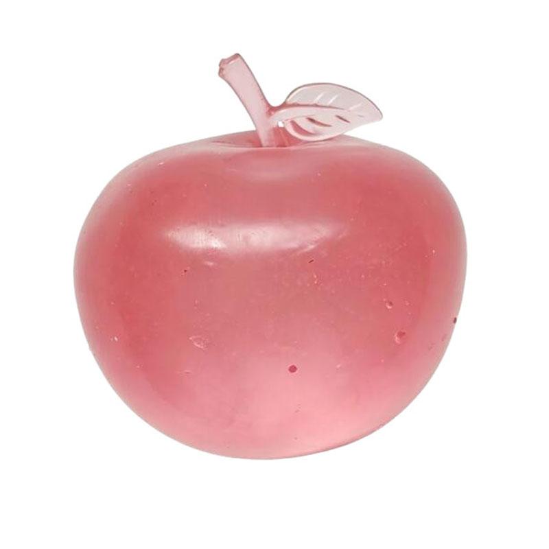 Сквиш Зеленое Яблоко Антистресс Мягкая Игрушка-фиджет Сенсорная Игрушка для СДВГ Аутизма Медленное Восстановление Сжимаемая Игрушка для Взрослых Рождественский Подарок