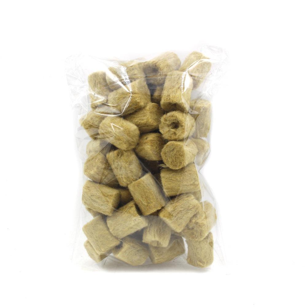 50PCS Hydroponic Substrate Rock Wool Plug Garden Sponge Nursery Block Plant Propagation