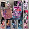 Чехол-накладка для телефона JOJO Аниме Мультфильм Для Samsung Galaxy A12 A22 A32 A52 A72 A02S A51 A50S A31 A20S A10S Note 20 Ultra 10 Plus Gal