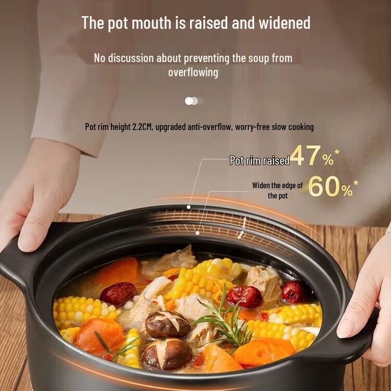 Supor 4.5L Thickened Ceramic Claypot