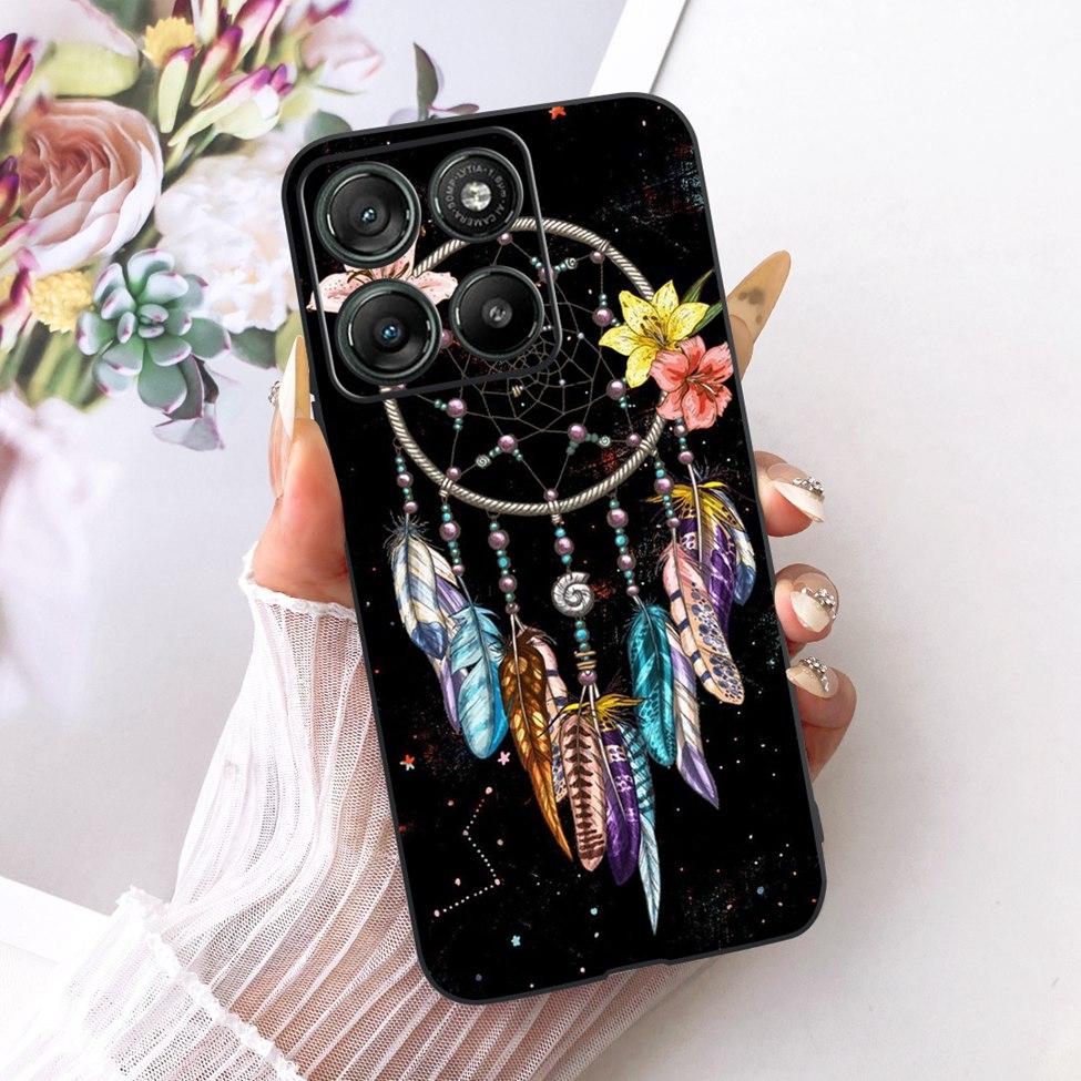 Casing For Motorola Moto G77 Case Aesthetic Luxury Cute Cat Fashion Butterfly Cool Painted Cover For Motorola XT2621-4