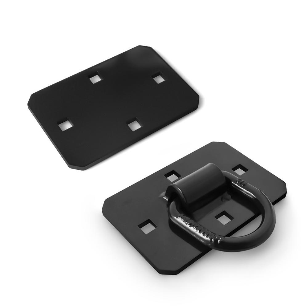 D-образные кольца 1/2 дюйма для прицепов и грузовых автомобилей. Набор из 2 анкеров с болтами, макс. 12 000 фунтов.