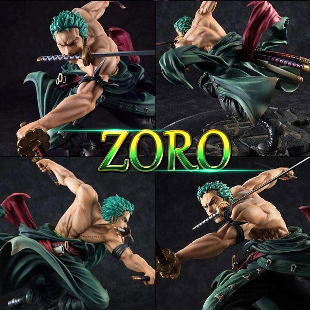 One Piece Figure Roronoa Zoro Action Figures Anime Figurine Manga Model Decoration Collection Cartoon Kids Toys Christmas Gift