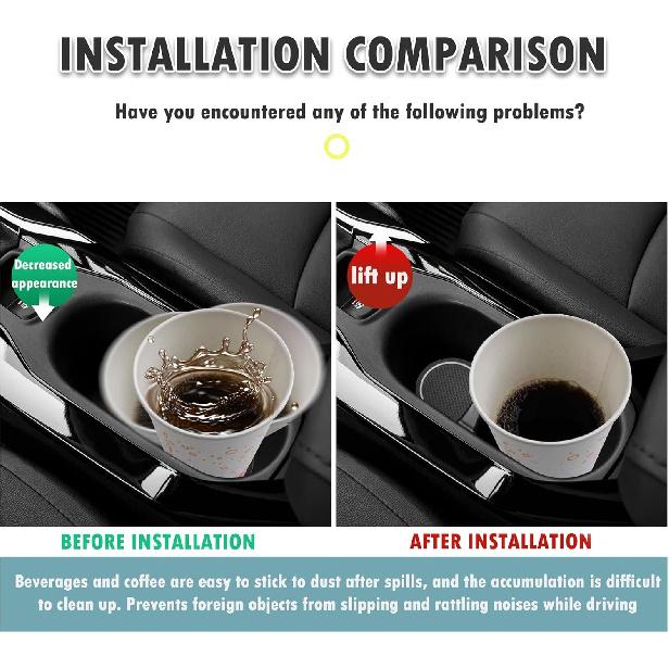 SHAOHAO for 2025 2026 Toyoa Corolla Cross Center Console Mats for 2022-2024 2025 2026 Toyota Corolla Cross Accessories (L/LE/XLE/Hybrid S/Hybrid