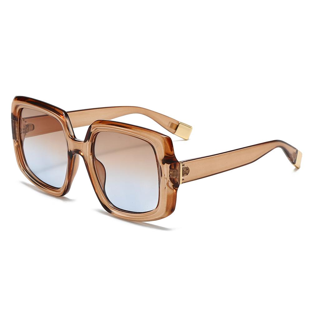 New Stylish Square Sunglasses For Women & Men Trendy Multi-Color Eyewear Chic European & American Fashion  Luxe Shades