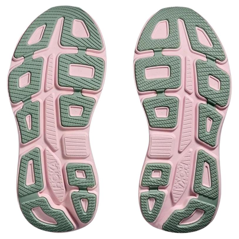 HOKA One One Bondi 9 износостойкие дышащие кроссовки для бега на длинные дистанции женские розовые 1162014-RSTP