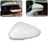 Left Driver Side Rear View Mirror Cover Cap White ABS For Ford Fusion 2013-2021