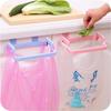 1 Pcs Kitchen Hanging Trash Can Home Kitchen Living Room Desktop Flip Trash Can Iron Storage Bucket Practical Kitchen Garbage