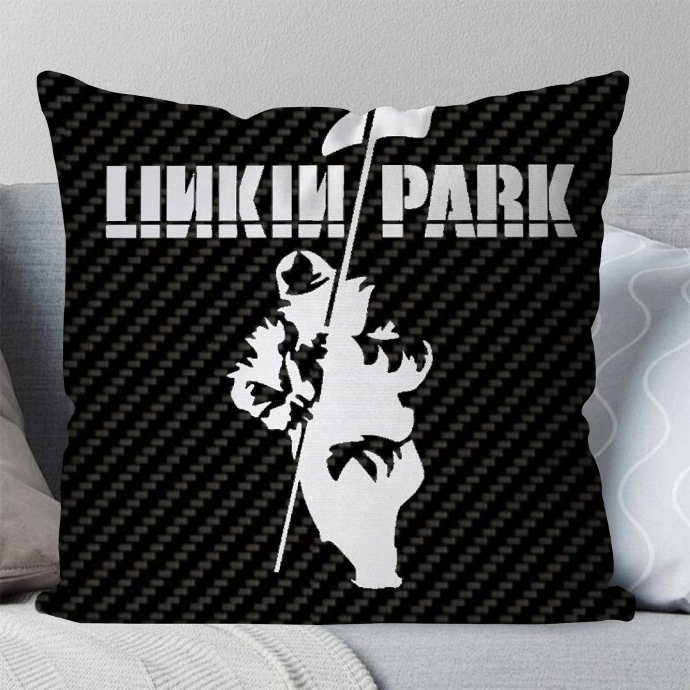 Полоса L-Linkin From Zero P-Park Наволочка Квадратная Подушка Спальня Диван Отдых Комфорт Подушка Гостиная Домашний Декор 40X40