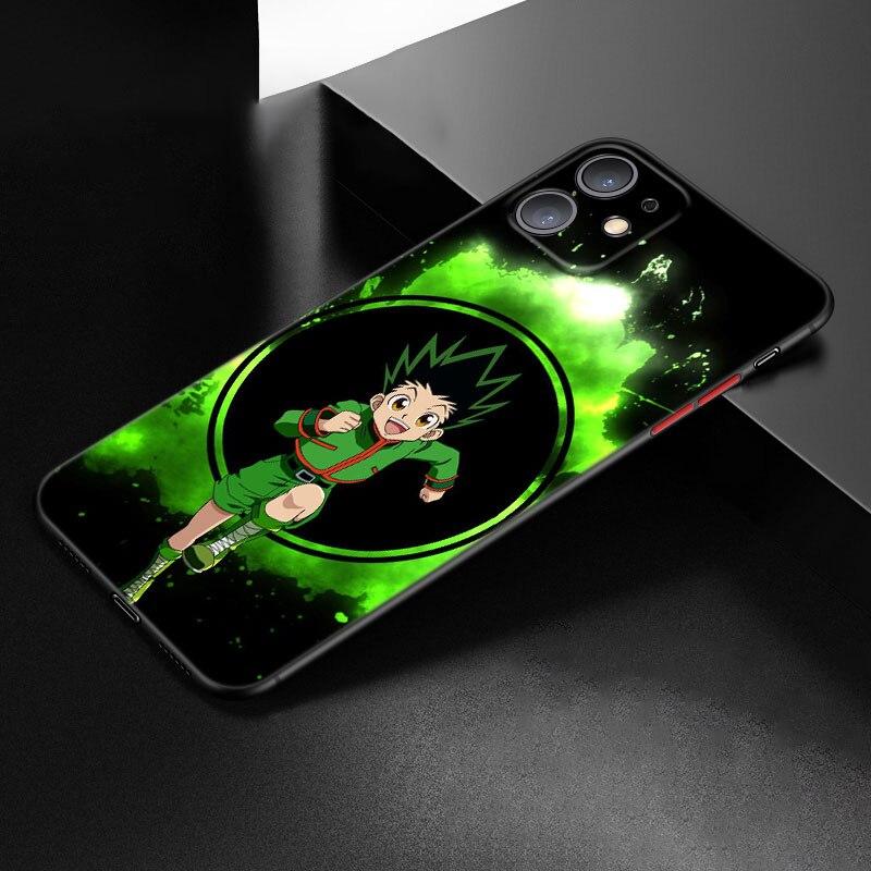 Чехол для телефона «Аниме Hunter x Hunters» для Apple iPhone 12 13 Mini 11 Pro Max XR X XS MAX 8 7 6S 6 Plus SE 5S 5 2020, черный чехол