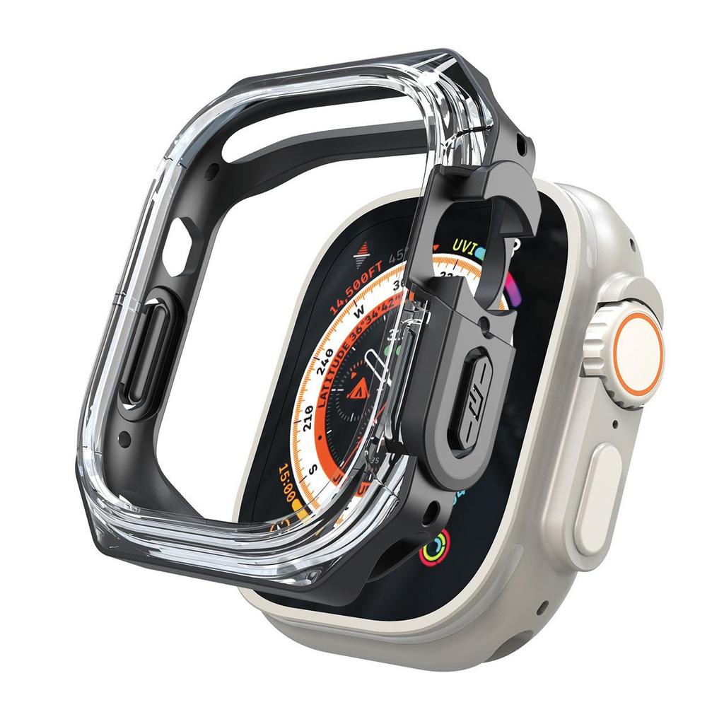 Защитный чехол из ТПУ для Apple Watch Ultra 49 мм Силиконовый бампер Чехол-оболочка для iwatch series 8 7 45 мм 41 мм аксессуары
