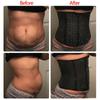 Женский латексный тренажер для талии, корсет для сауны, спортивный пояс для похудения, формирователь тела, моделирующие ремни для сжигания жира, пояс для сжигания жира