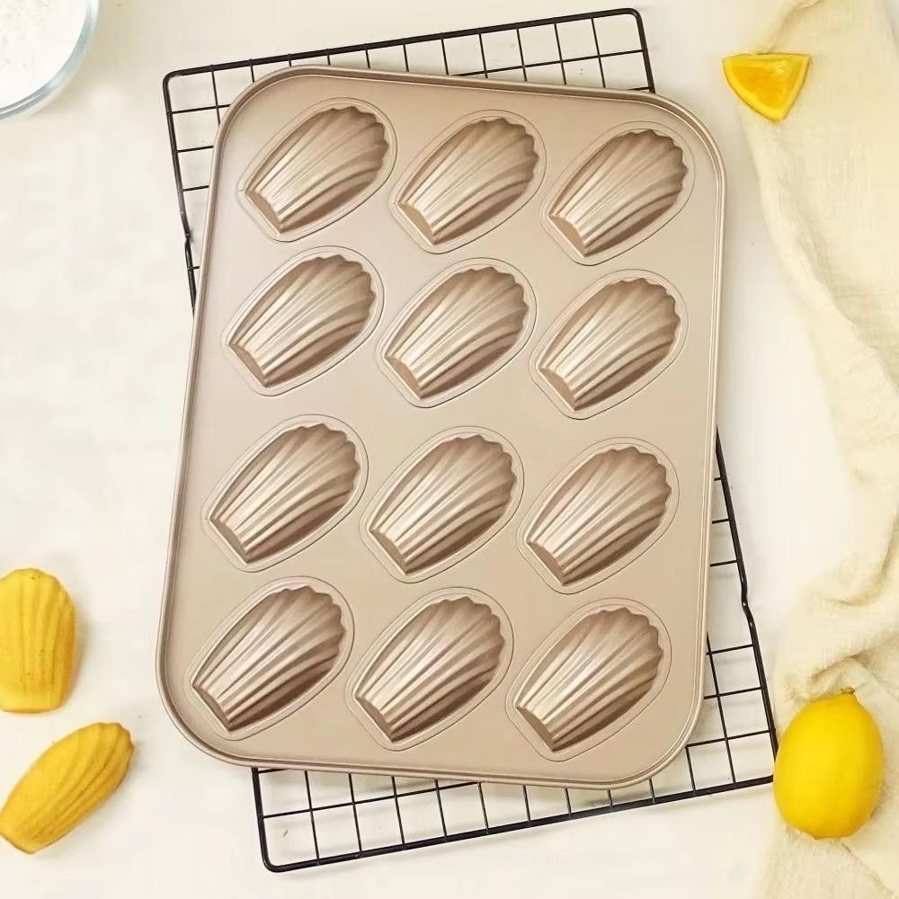 Thickened Shell Baking Pan Non-Stick Cupcake Mold Baking Tools Pastry Tray Kitchen