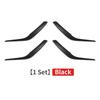 Left With Right Inner Door Handle Pull Panel Trim Black For BMW X1 E84 2009-2016 Car Inner Door Panel Handle Left Right Cover
