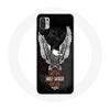 Case - Harley Davidson - Xiaomi Redmi Note 10 5G - Soft - Black - Eagle Logo