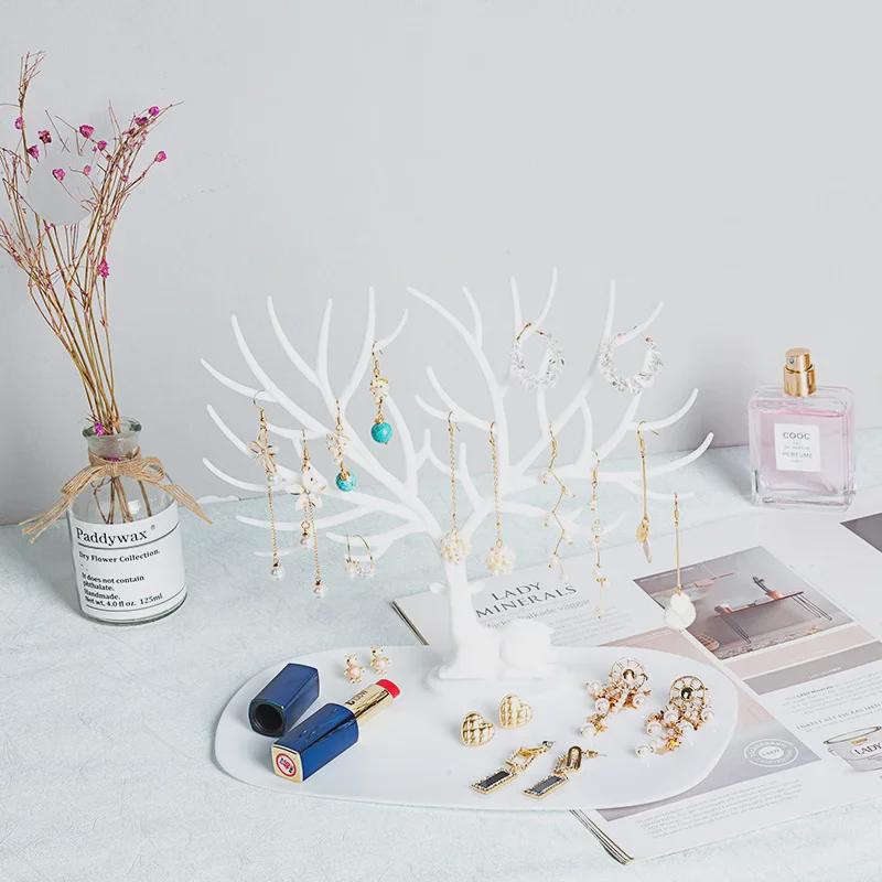 Креативная подставка для ювелирных изделий из рогов оленя для ожерелий, браслетов, сережек и подвесок