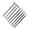 8 Pieces 2.35mm Shank  Spherical Head  Grinding Bits Rotary Grinding Wheel Head Grinding Burr Dril