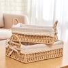 Imitation Rattan Rattan Storage Baskets Vegetable Fruit Desktop Sundries Organizer