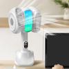 Портативный USB-вентилятор с зажимом, мощный настольный вентилятор для кемпинга, дома, кемпинга, пешего туризма, автомобиля, персональный вентилятор с зажимом, перезаряжаемый мини-вентилятор