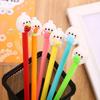 School Season 10pcs 0.5mm Cartoon Rabbit Hugging Fruit Gel Pen Creative Stationery Cute Water-based Pen Office Supplies Signature Pen