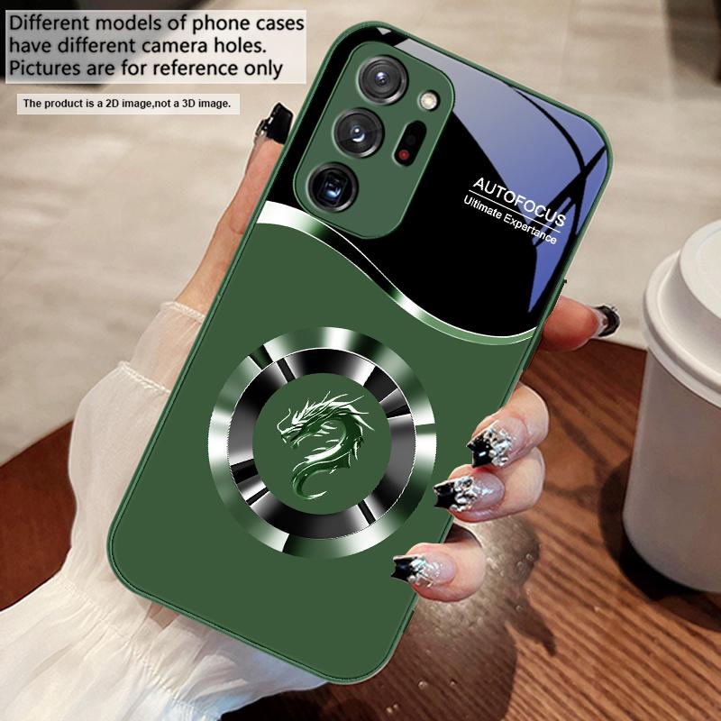 Круглый Новый Голова Дракона Для Samsung M 02 12 Note 8 9 10 20 A 01 A02 A03 Core 04 A05 06 10 12 13 14 15 A16 стекло Ультра чехол для телефона