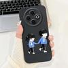 Spark30C Cover For Tecno Spark 30C 2024 Case Cute Cartoon Girl Cover Soft Silicone Phone Case For Spark 30 C Spark30 Full Bumper