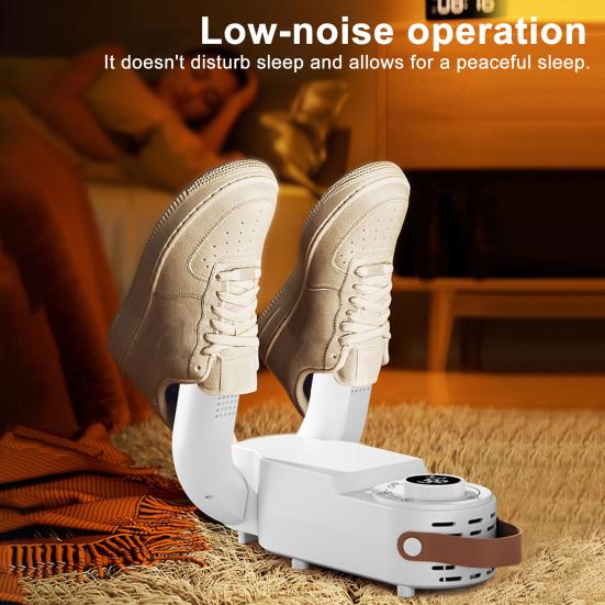 Smart Shoe Dryer with Intelligent Temperature Control 360-Degree Fast Heating Foldable