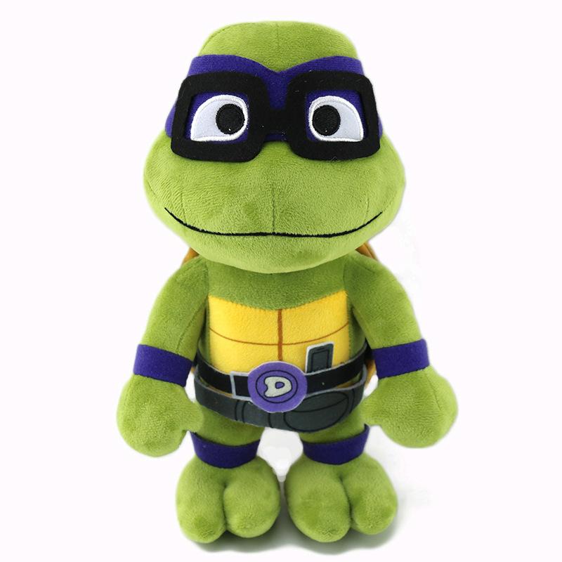 Q-версия черепашек-ниндзя, плюшевые игрушки, куклы-черепахи с большими глазами, куклы-черепахи и детские игрушки