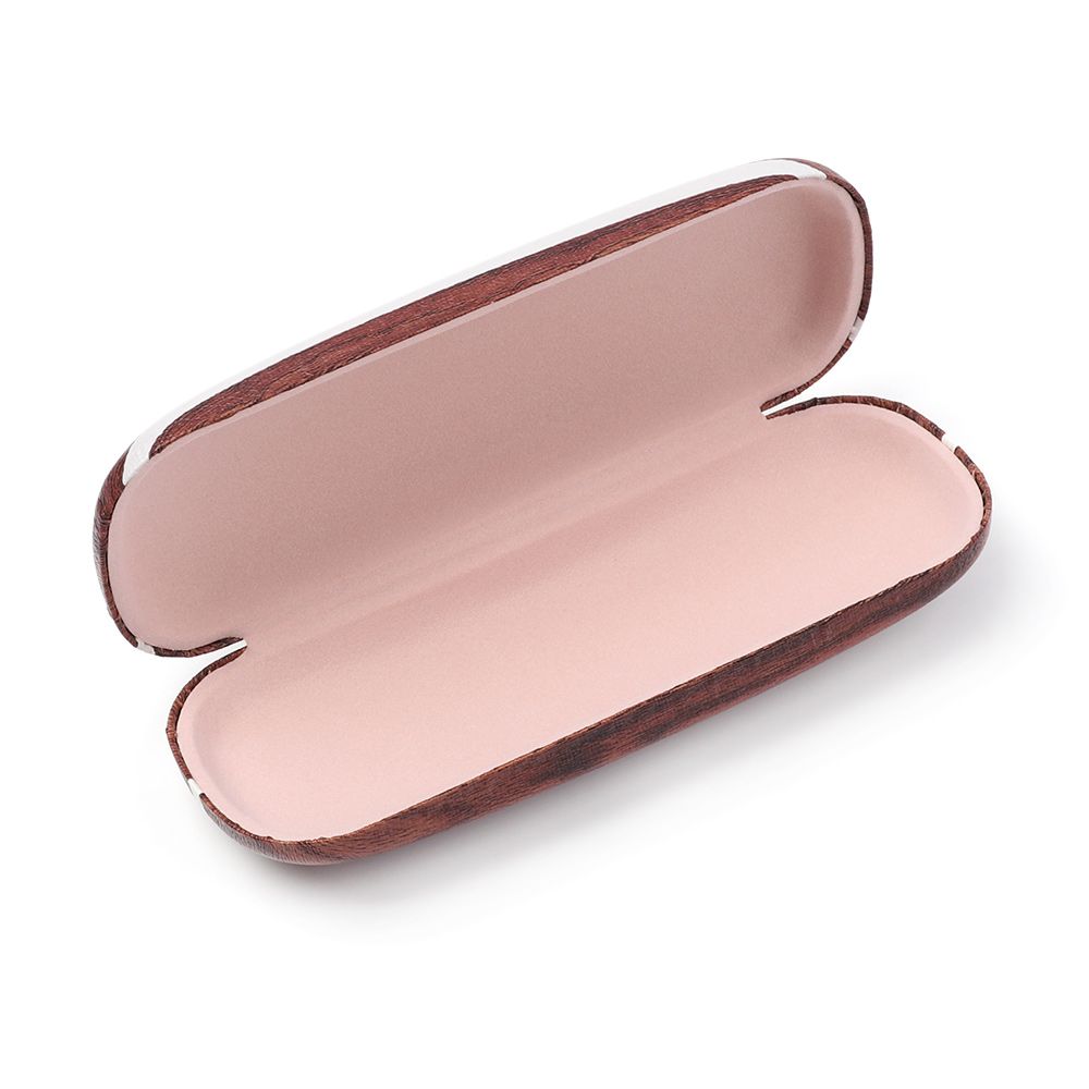 Модный портативный протектор для очков с текстурой дерева, коробка для очков, чехол для очков для чтения, держатель для очков