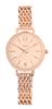 [Fieldwork] Женские часы с аналоговым металлическим ремешком, тонкие, простые, легко различимые, Opus, розовое золото, бежевый JN042-4