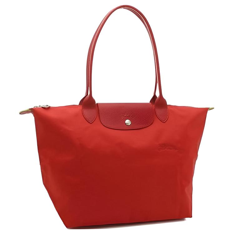 Longchamp Тканевая сумка-тоут Le Pliage, Сумка для покупок, Женская сумка Vermilion