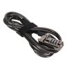 Laptop Lock 4 Digit Cipher Durable Portable Computer Security Cable with Lock for DELL